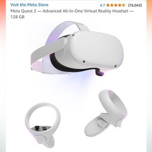 NWT (unopened box) Meta Quest 2 Advanced All-In-One VR Headset, 128 GB